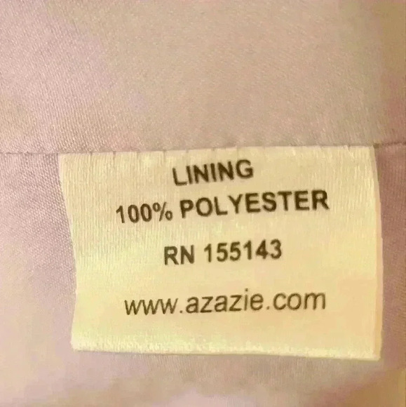 Azazie size A4, light purple long dress - Picture 12 of 12